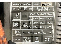 Lastek synergic.pro 2 280-4 mig lasapparaat - afbeelding 2 van  11