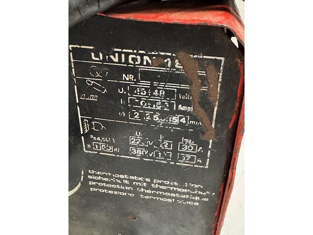 Lastrafo telitalia, union, rood - afbeelding 4 van  4