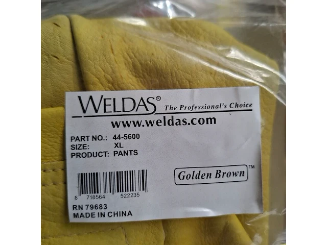 Lastuinbroek, maat xl weldas, pants 44-5600 - afbeelding 2 van  2