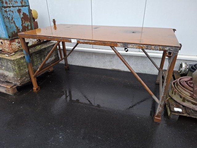 Las/werktafel, metaal - afbeelding 1 van  2