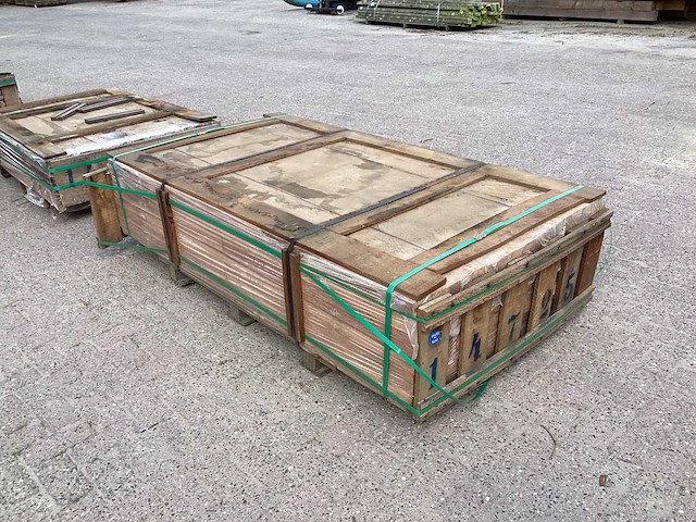 Lat hardhout 40x60x950mm (340x) - afbeelding 2 van  5