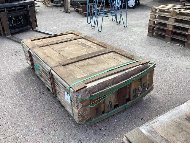 Lat hardhout 40x60x950mm (340x) - afbeelding 4 van  5