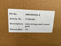 Lata string gold wanddecoratie (1928x) - afbeelding 1 van  1