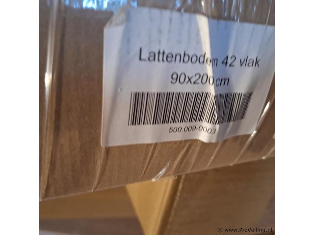 Lattenbodem 42 vlak - 90x200cm - afbeelding 2 van  2