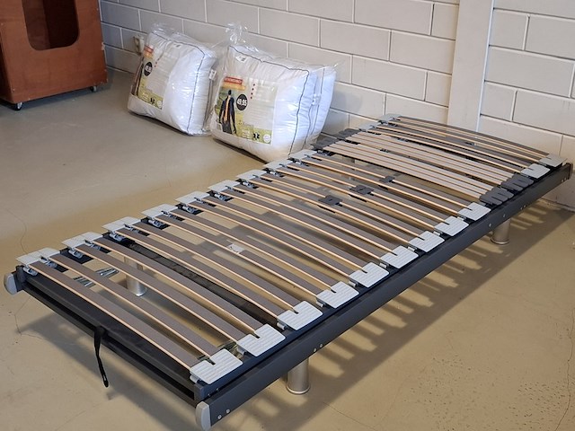 Lattenbodem met topper - afbeelding 6 van  8