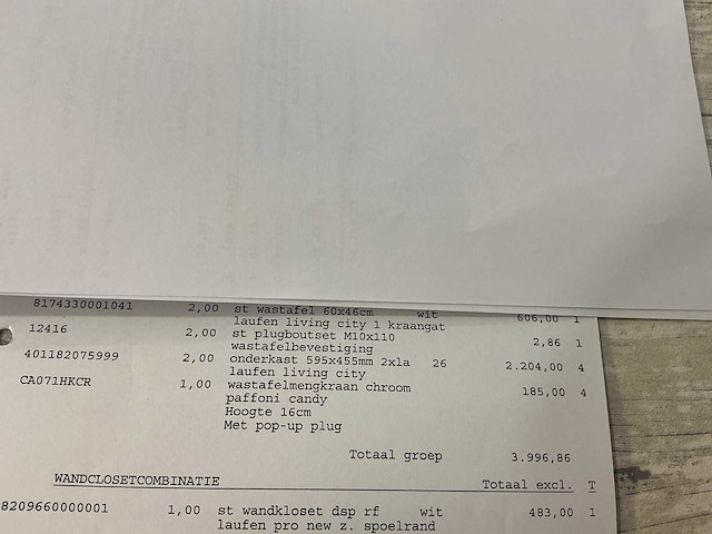 Laufen living city wastafelopstelling - afbeelding 7 van  7