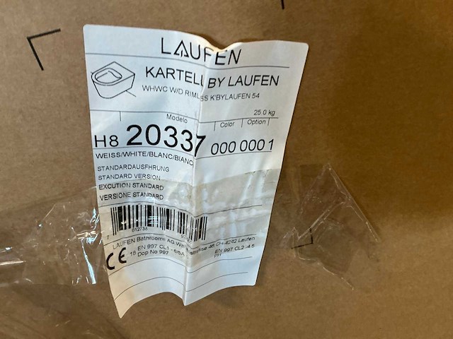 Laufen pro / kartell toilet (6x) - afbeelding 2 van  4