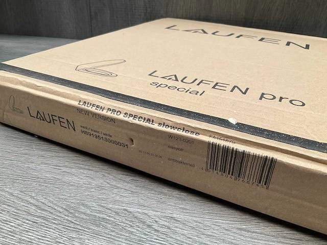 Laufen pro special afneembaar softclose antibacteriële toiletzitting - afbeelding 2 van  8