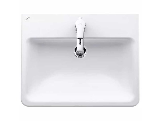 Laufen pro wastafel 56x44 cm wit - afbeelding 2 van  7