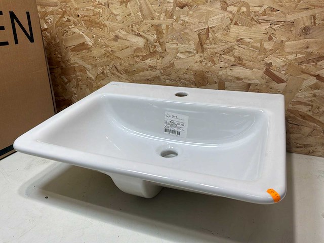 Laufen pro wastafel 56x44 cm wit - afbeelding 1 van  12