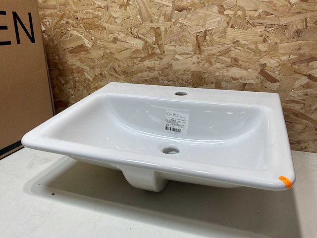 Laufen pro wastafel 56x44 cm wit - afbeelding 5 van  12