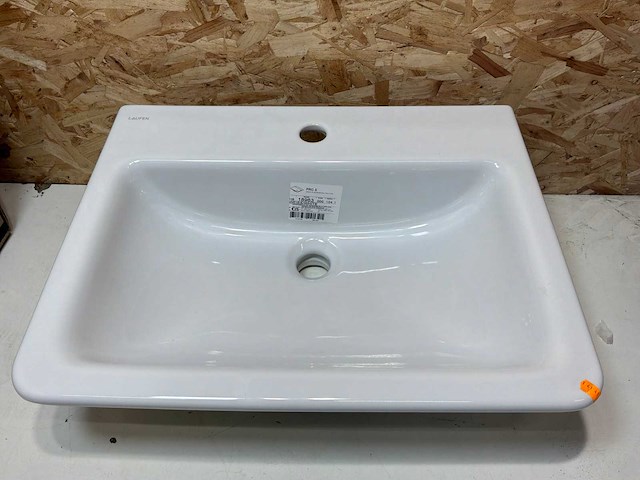 Laufen pro wastafel 56x44 cm wit - afbeelding 10 van  12