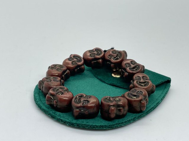 Laughing buddha armband - afbeelding 3 van  4