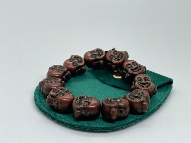 Laughing buddha armband - afbeelding 3 van  4