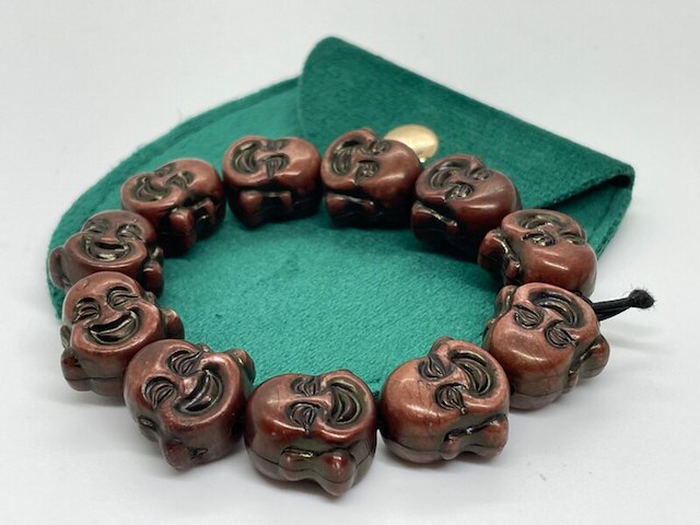 Laughing buddha armband - afbeelding 1 van  4