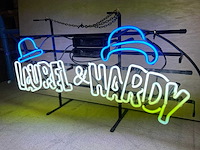 Laurel & hardy glas neon - afbeelding 1 van  3