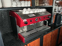 Laurentis sae 2 professionele espressomachine + professionele espressomolen