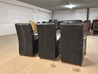 Laurren verrijdbare eetkamerstoel (3x) - afbeelding 2 van  10