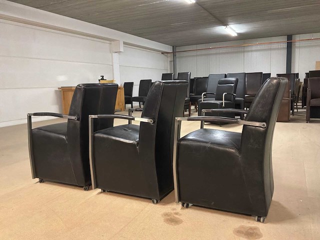 Laurren verrijdbare eetkamerstoel (3x) - afbeelding 7 van  10