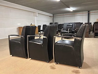 Laurren verrijdbare eetkamerstoel (3x) - afbeelding 7 van  10