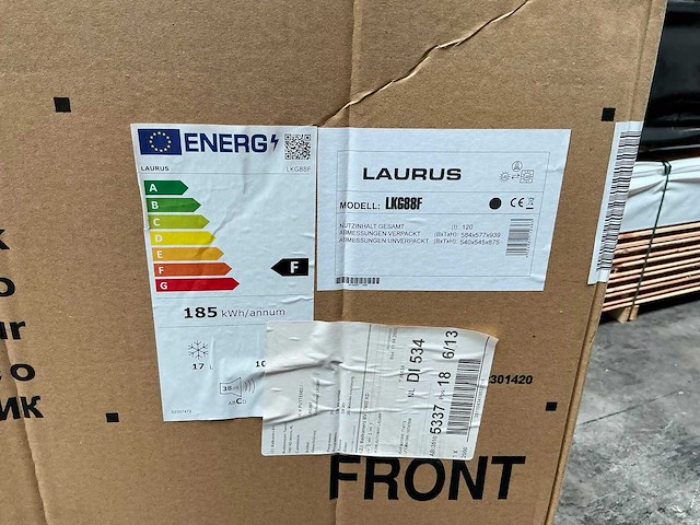 Laurus lkg88f koelkast inbouw - afbeelding 2 van  2
