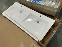 Lavabo 120 dv s/f wastafel 1205x460x133mm - afbeelding 1 van  7