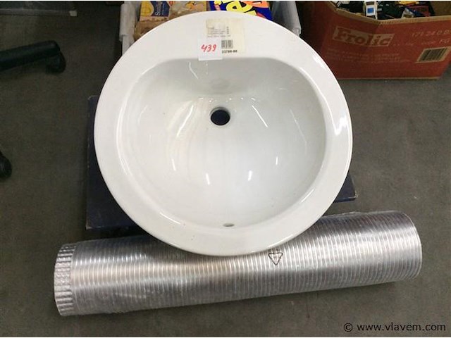 . lavabo + - afbeelding 1 van  2