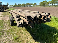 Laval 80 beregeningsbuizen met aanhangwagen (56x) - afbeelding 4 van  8