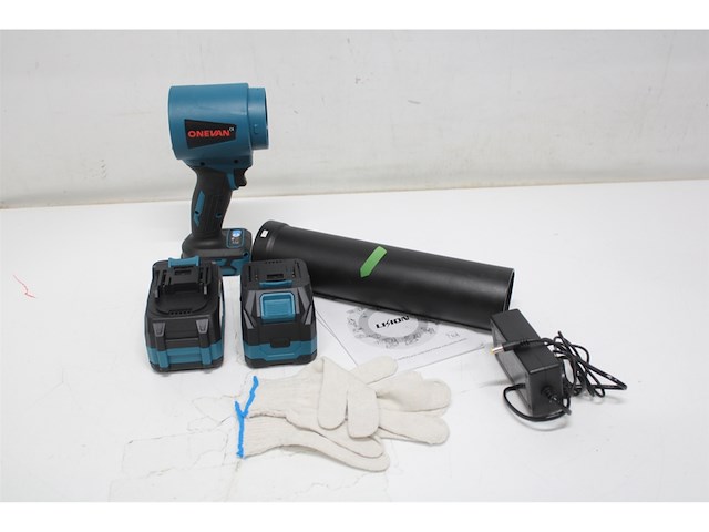 Lavano bladblazer met accu inclusief 2x 21v accu's - afbeelding 1 van  2