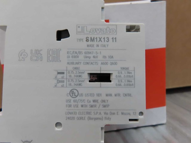 Lavato - sm1x13 11 - hulpcontactblok (47x) - afbeelding 2 van  3