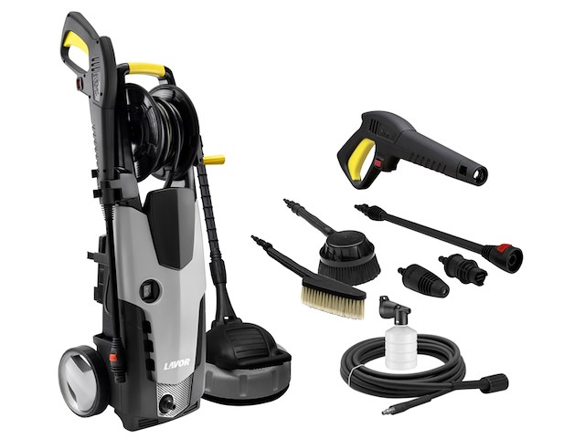 Lavor hogedrukreiniger stm 160 gl met wikkelaar 160 bar - afbeelding 1 van  6