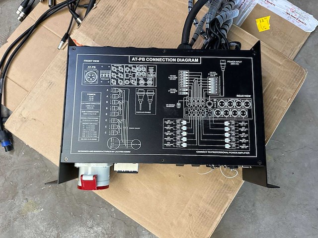 Lax at-pb patch bay, input/output distribution block new in box - various audio equipment - afbeelding 1 van  2
