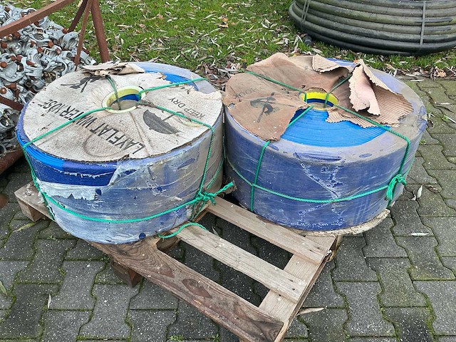 Layflat waterslang 8” x 50m tpu (2x) - afbeelding 1 van  10