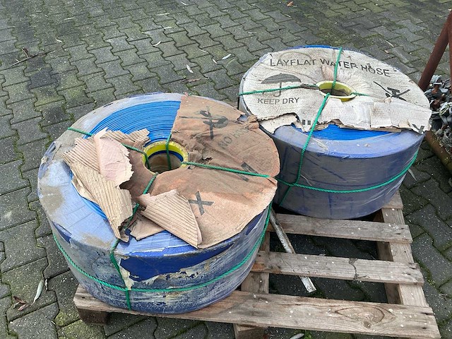 Layflat waterslang 8” x 50m tpu (2x) - afbeelding 4 van  10