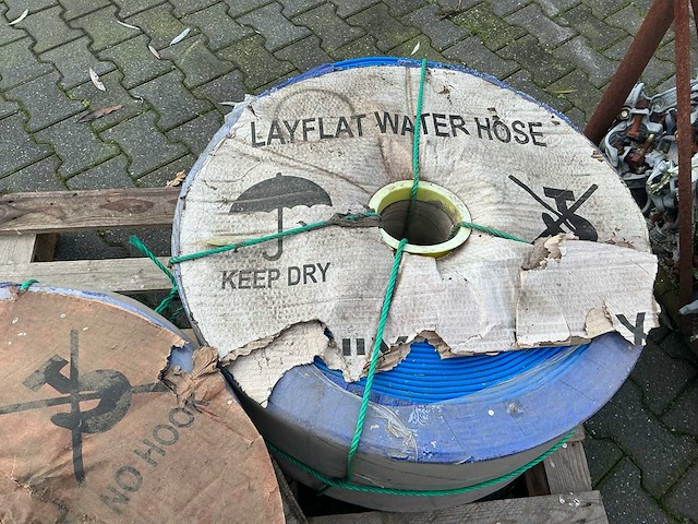 Layflat waterslang 8” x 50m tpu (2x) - afbeelding 7 van  10