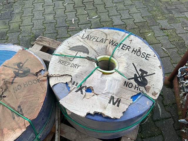 Layflat waterslang 8” x 50m tpu (2x) - afbeelding 8 van  10