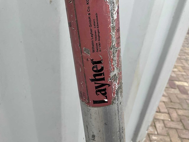 Layher - rekken - steiger (2x) - afbeelding 5 van  7