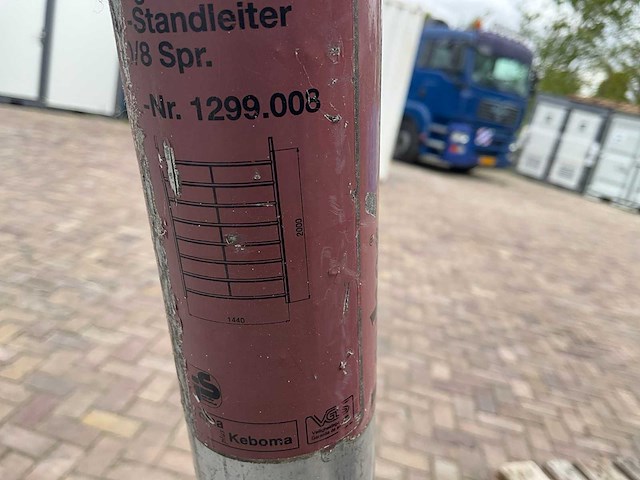 Layher - rekken - steiger (2x) - afbeelding 6 van  7