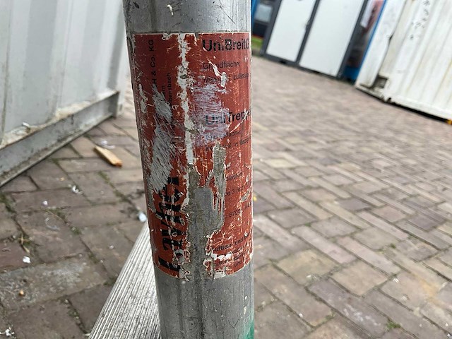 Layher - rekken - steiger (2x) - afbeelding 7 van  7