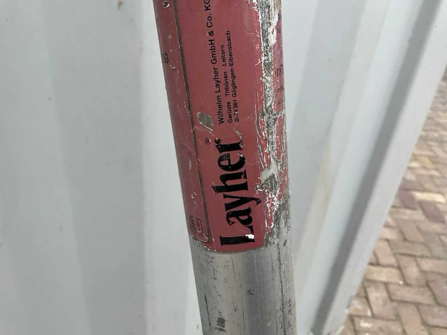 Layher - rekken - steiger (2x) - afbeelding 5 van  7