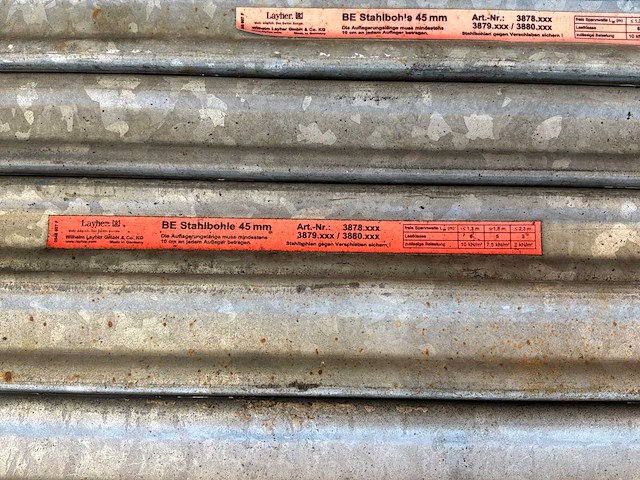 Layher stalen steigerplanken (2,00 m) - afbeelding 4 van  4