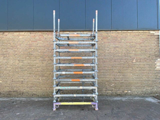 Layher stapelrek 1.25x0.85m (10x) - afbeelding 1 van  4