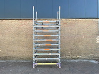 Layher stapelrek 1.25x0.85m (10x) - afbeelding 1 van  4