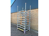Layher stapelrek 1.25x0.85m (10x) - afbeelding 3 van  4