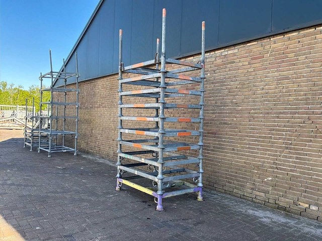 Layher stapelrek 1.25x0.85m (10x) - afbeelding 2 van  4