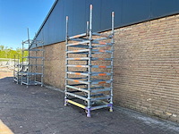 Layher stapelrek 1.25x0.85m (10x) - afbeelding 2 van  4