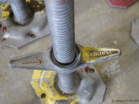 Layher voetspindel t.b.v. steiger - 6 stuks - afbeelding 3 van  3