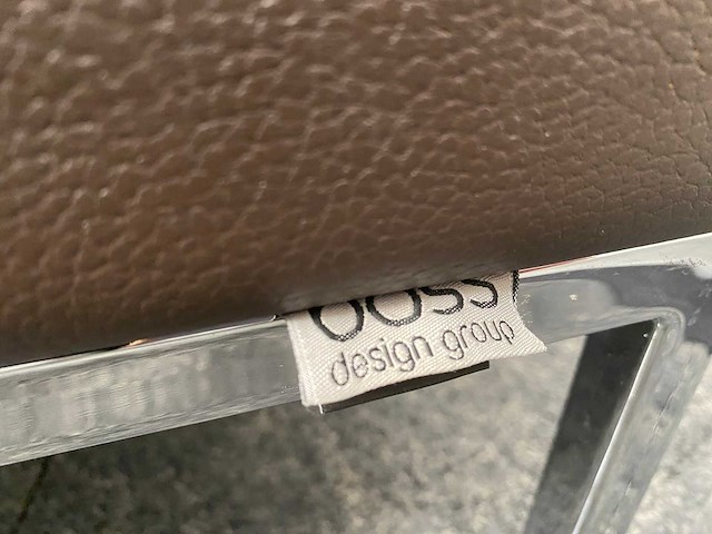 Layla by boss design - design sofa - bruin leder - afbeelding 5 van  12