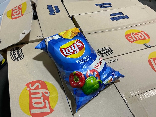 Lays 300 gram chips paprika chips (180x) - afbeelding 5 van  7