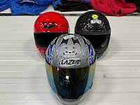 Lazer, shark, kiwi motorhelm l,s,xl (3x) - afbeelding 1 van  8